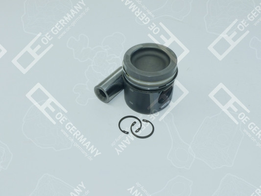 Piston with rings and pin - 010320900003 OE Germany - 9060302118, 9060302418, 9060305318